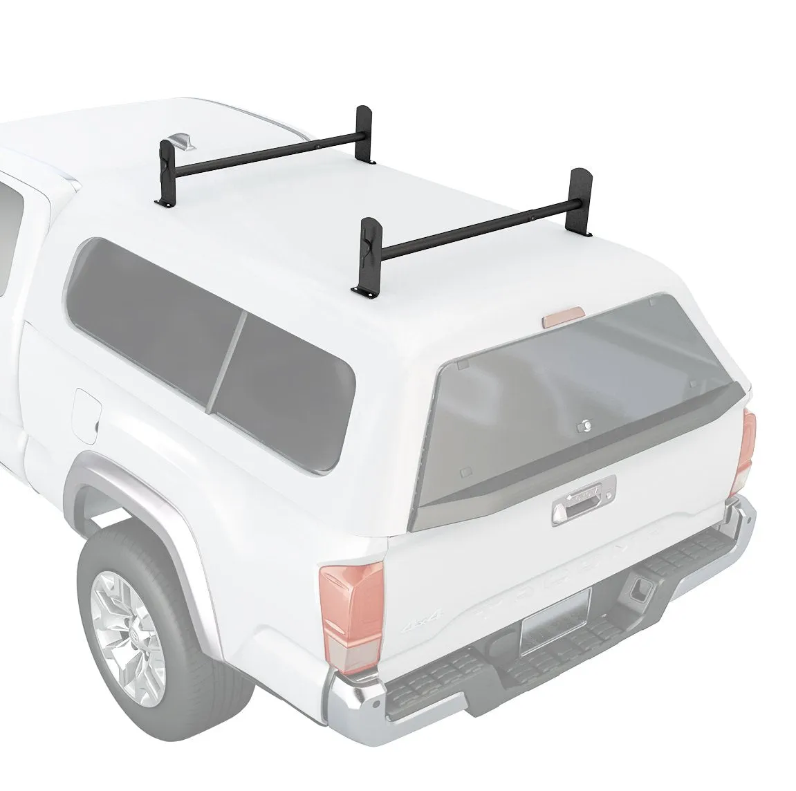 AA-Racks Universal Pickup Truck Rack Cap & Topper Camper Shell Van Roof Ladder Rack Adjustable Steel (DX36-Camper) - Open Box