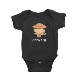 Birthday Safari Little Explorer Baby Girl Addname Baby Romper