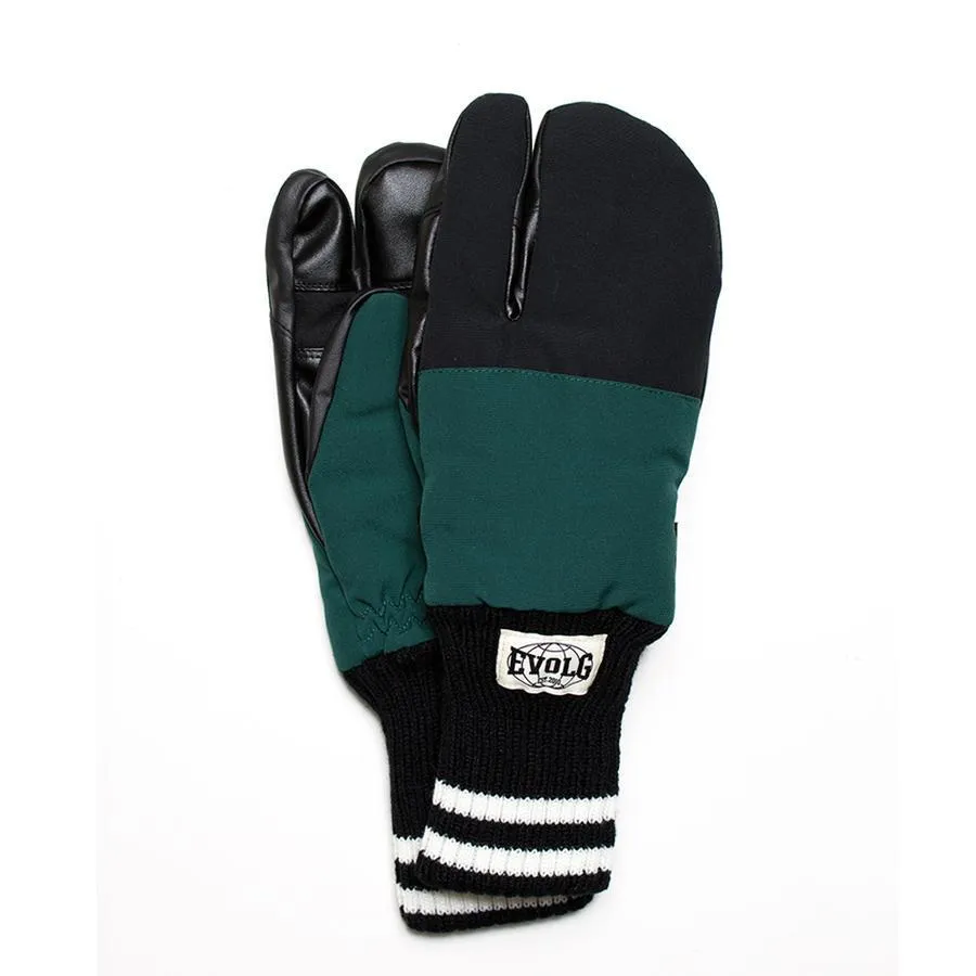 Boxer Leather Gloves (Black   Khaki)
