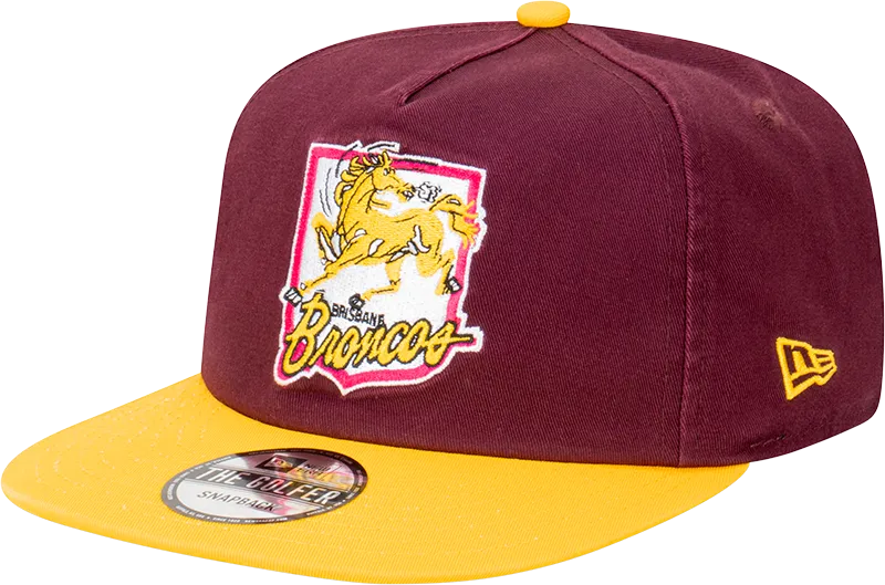 Brisbane Broncos Flat Cap - Retro