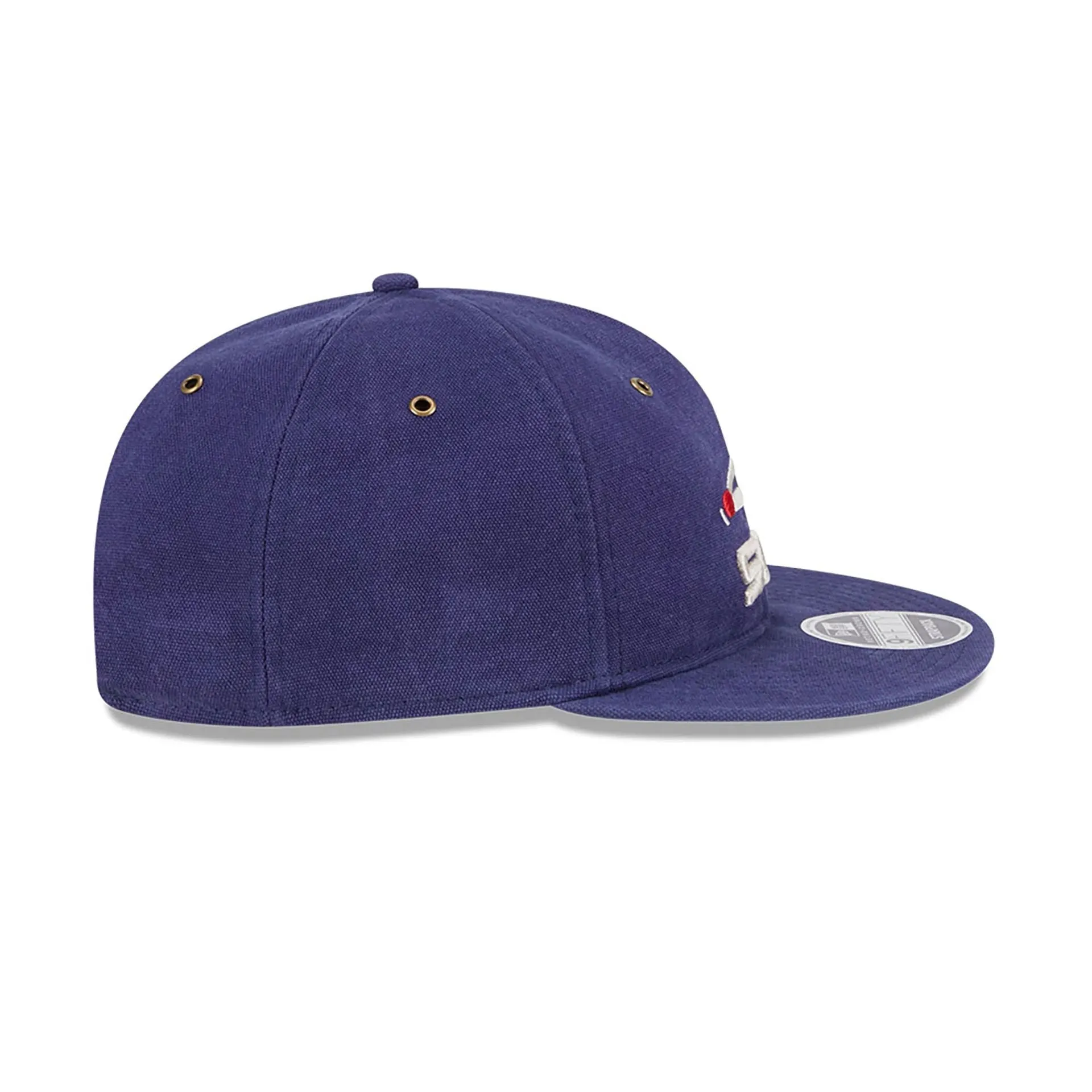 Chicago White Sox Cotton Canvas Purple Retro Crown 9FIFTY Strapback Cap