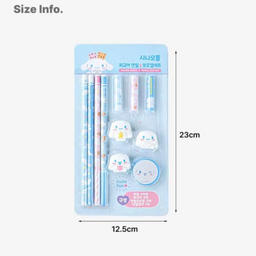 Cinnamoroll Pencil & Figure Set