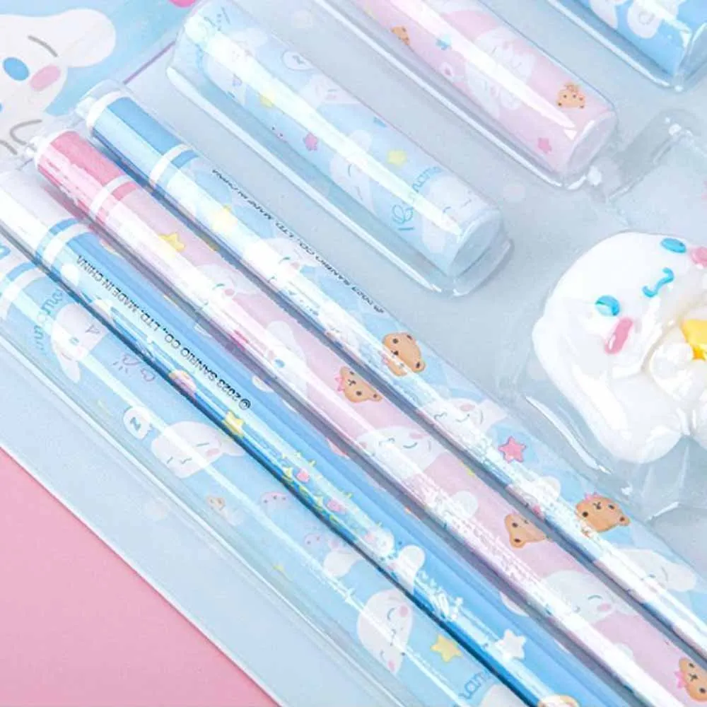 Cinnamoroll Pencil & Figure Set