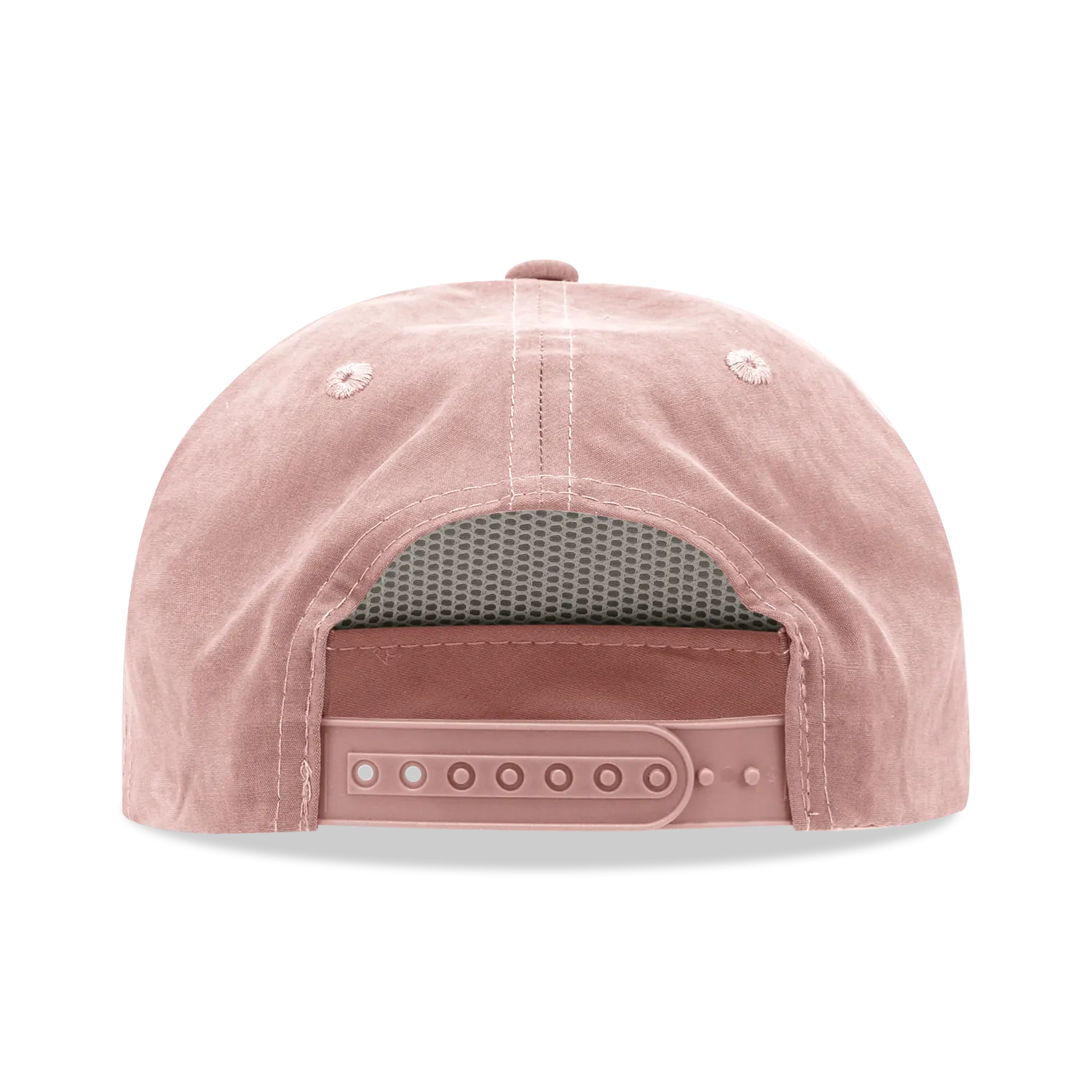 Decky 6032 - Classic Grandpa Rope Cap, 5 Panel Flat Bill Hat, Snapback