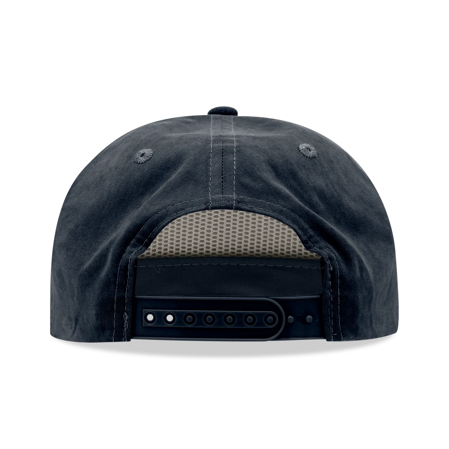 Decky 6032 - Classic Grandpa Rope Cap, 5 Panel Flat Bill Hat, Snapback