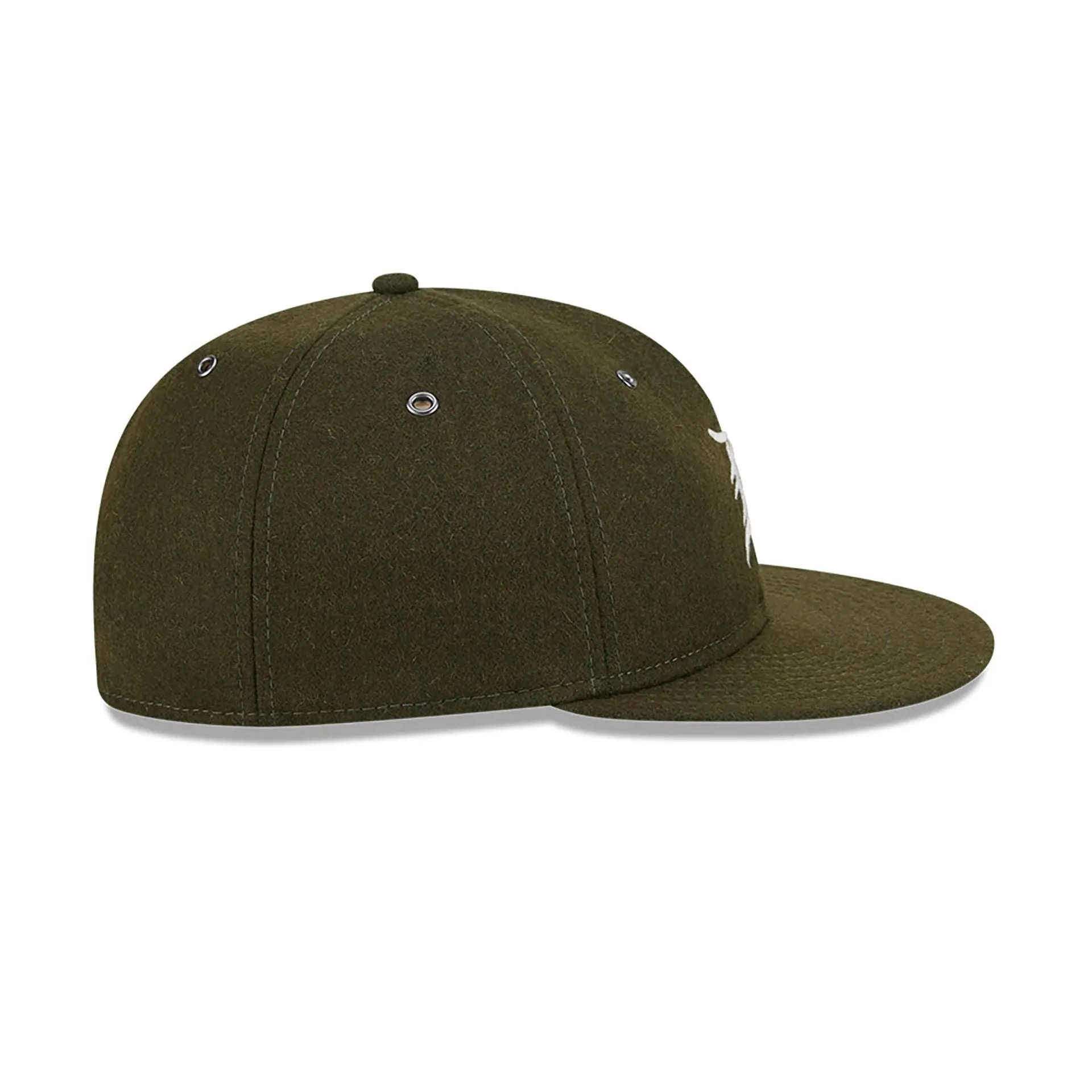 Detroit Tigers Wool Green Retro Crown 59FIFTY Fitted Cap