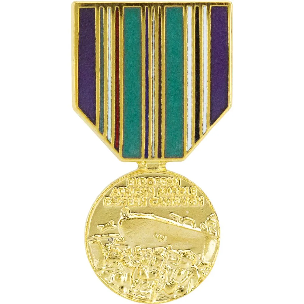 European - African - Middle Eastern Campaign Hat Pin
