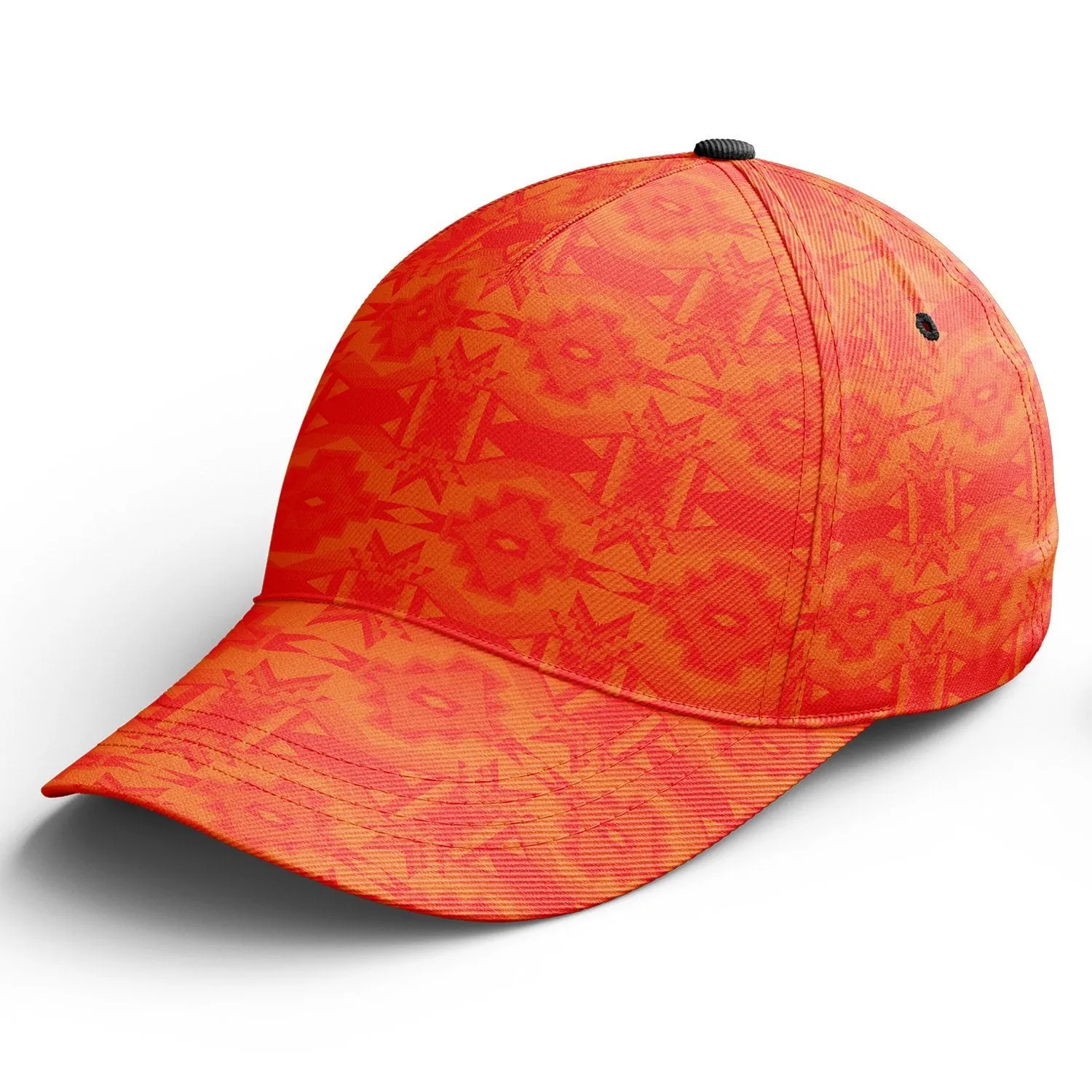 Fancy Orange Snapback Hat