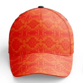 Fancy Orange Snapback Hat