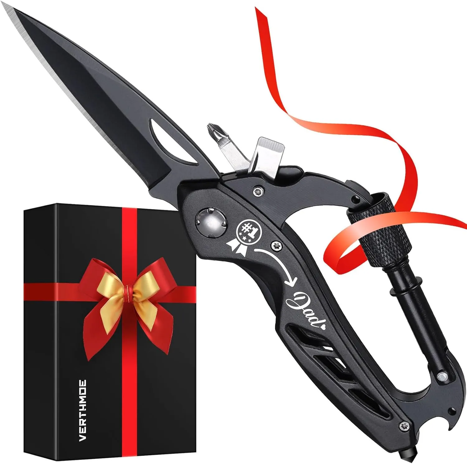 Fathers Day for Dad Gifts, Dad Gifts from Daughter Son Fathers Day, Dads Fathers Gift, Multitool Gift for Birthday, EDC Outdoor Dads Gift