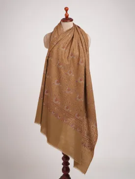 Fine Sozni Embroidered Authentic Pashmina Shawl
