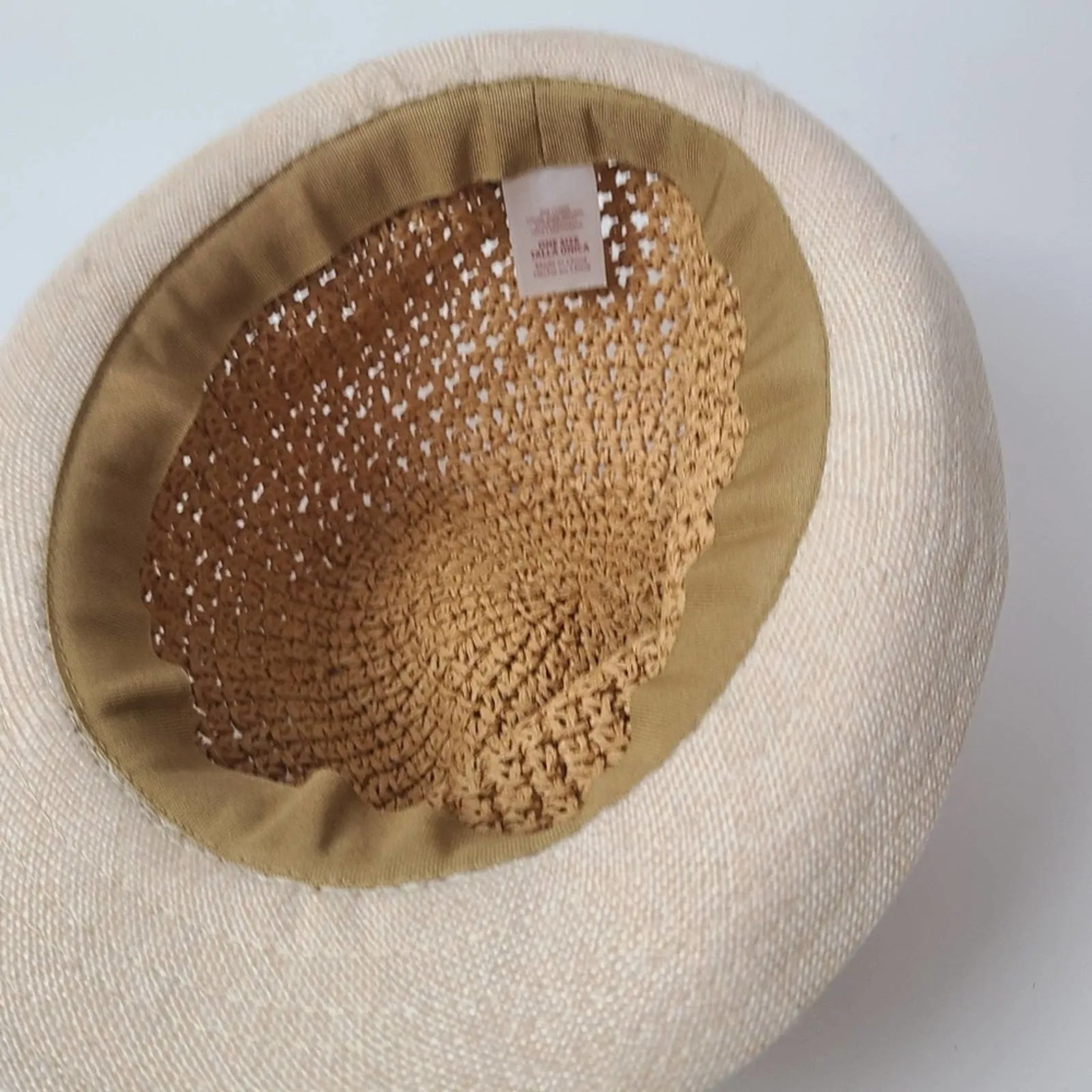 Floral Wicker Fedora Hat