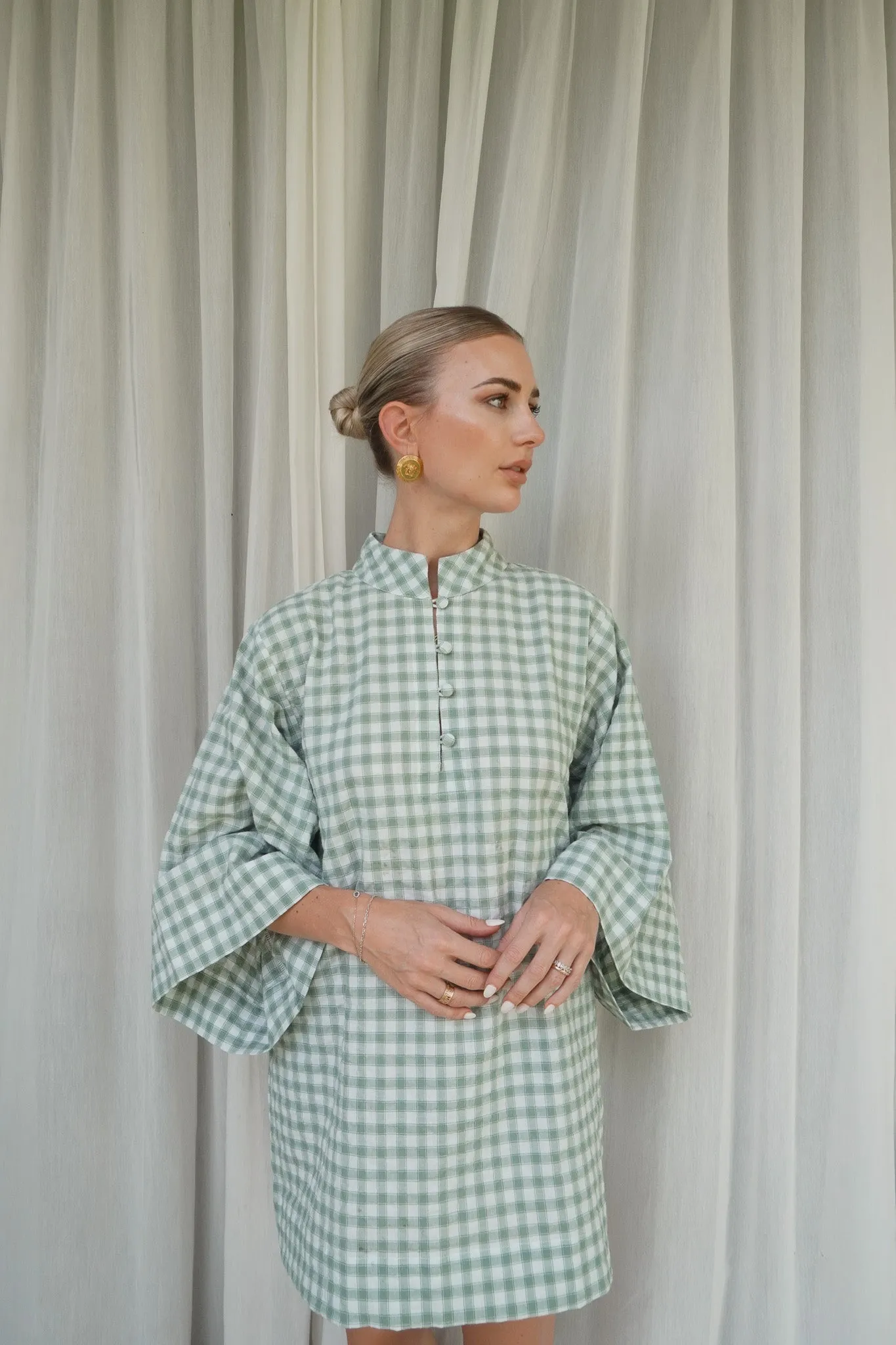 Freddie Caftan Mini Dress