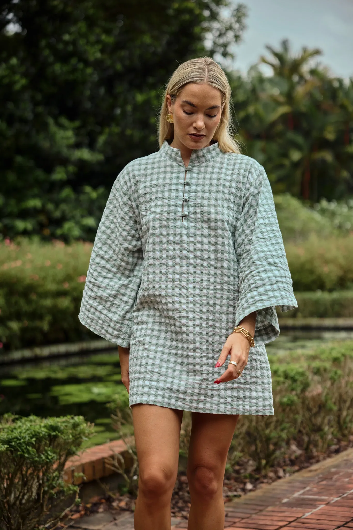 Freddie Caftan Mini Dress