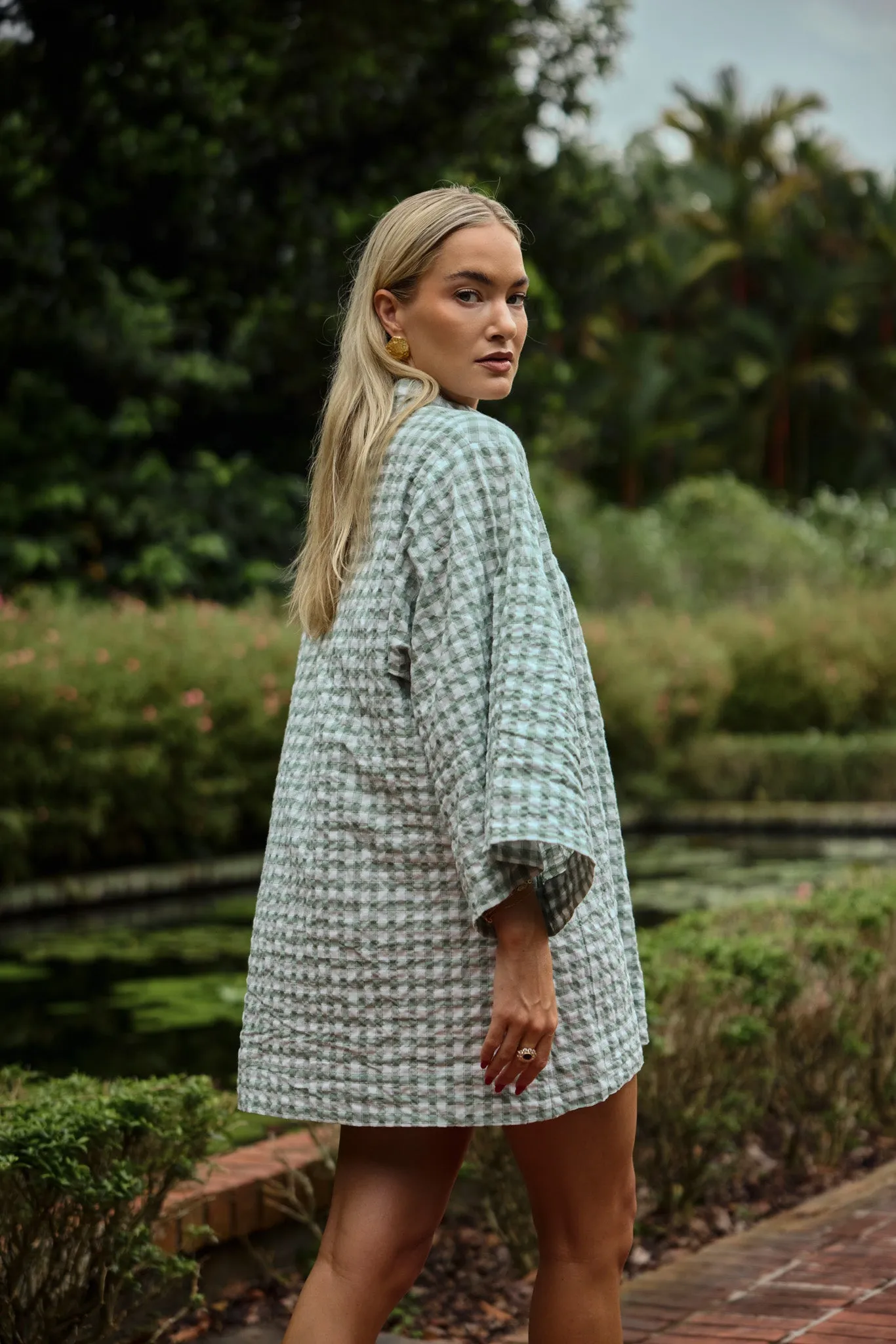 Freddie Caftan Mini Dress