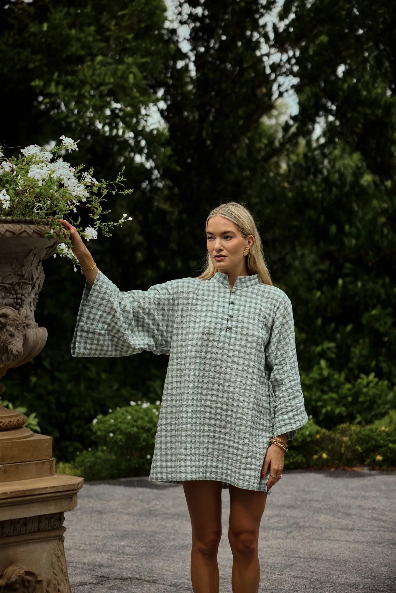 Freddie Caftan Mini Dress