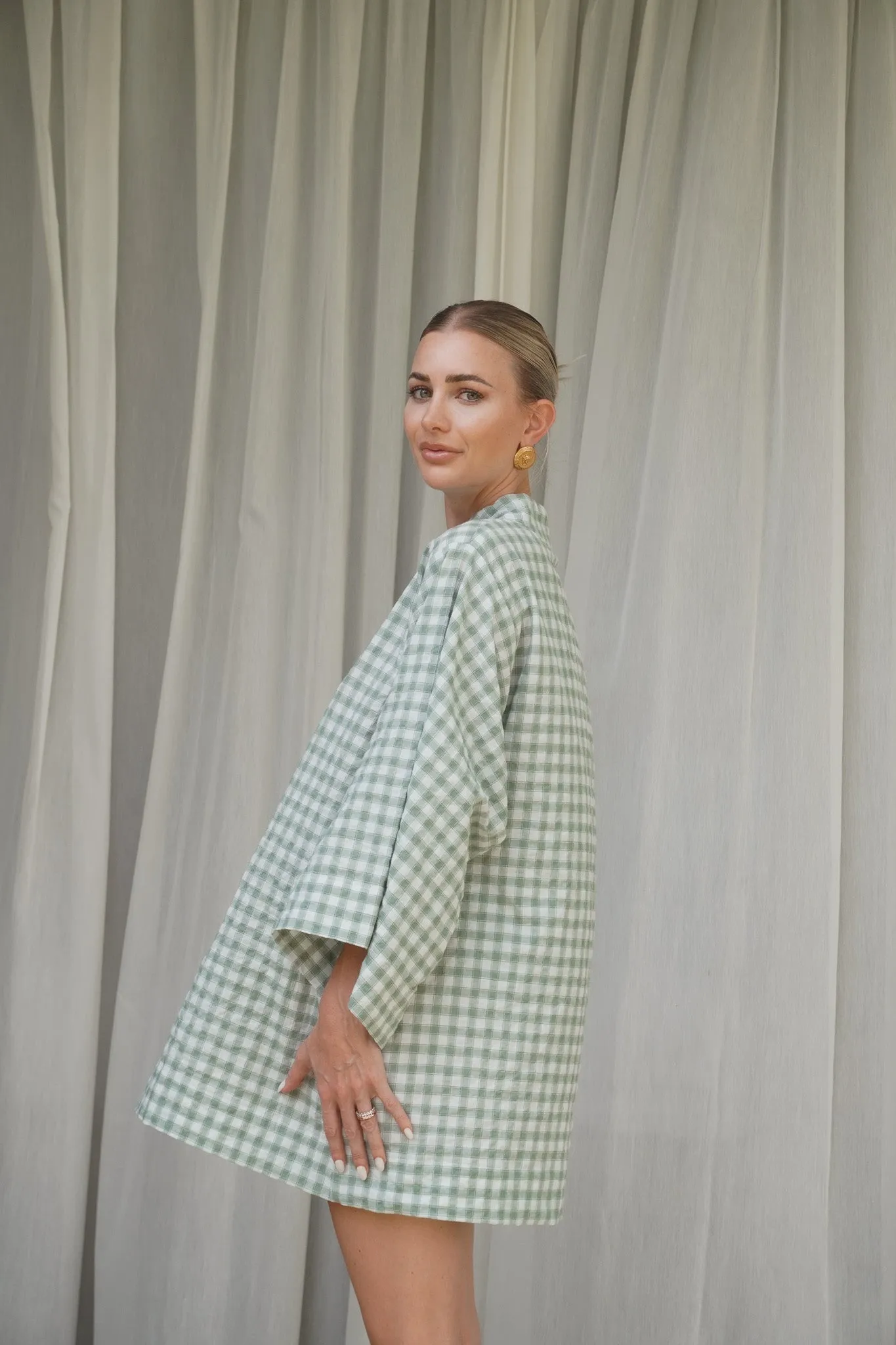 Freddie Caftan Mini Dress