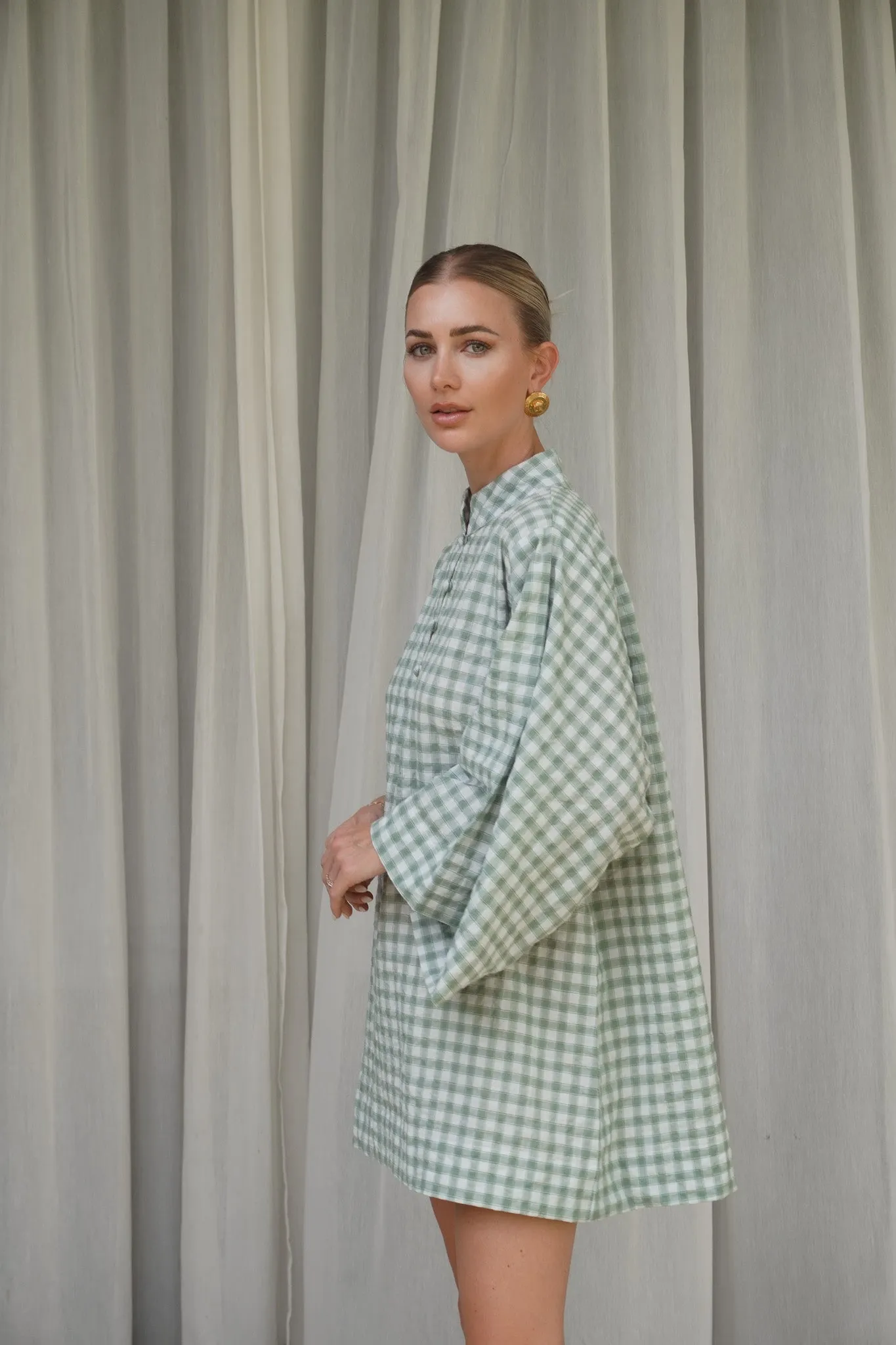 Freddie Caftan Mini Dress