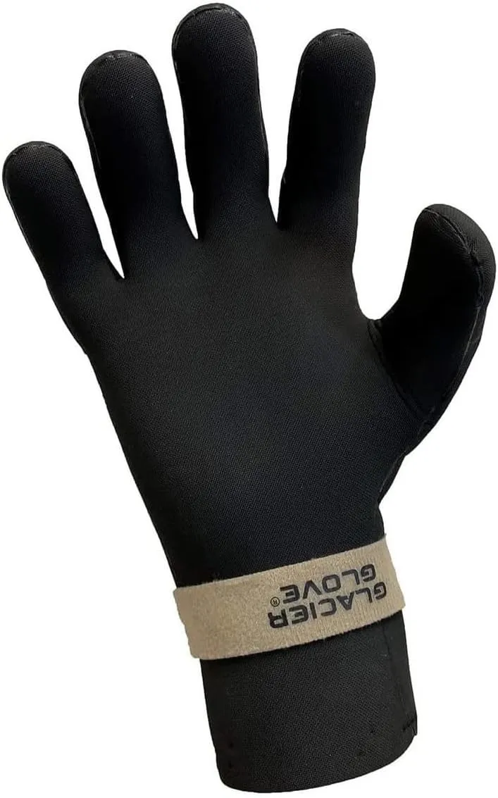Glacier Glove Men's Perfect Curve Waterproof Fleece-Lined Blind Stitched Neoprene Gloves | Seamless Palm | Pre-Curved Fingers