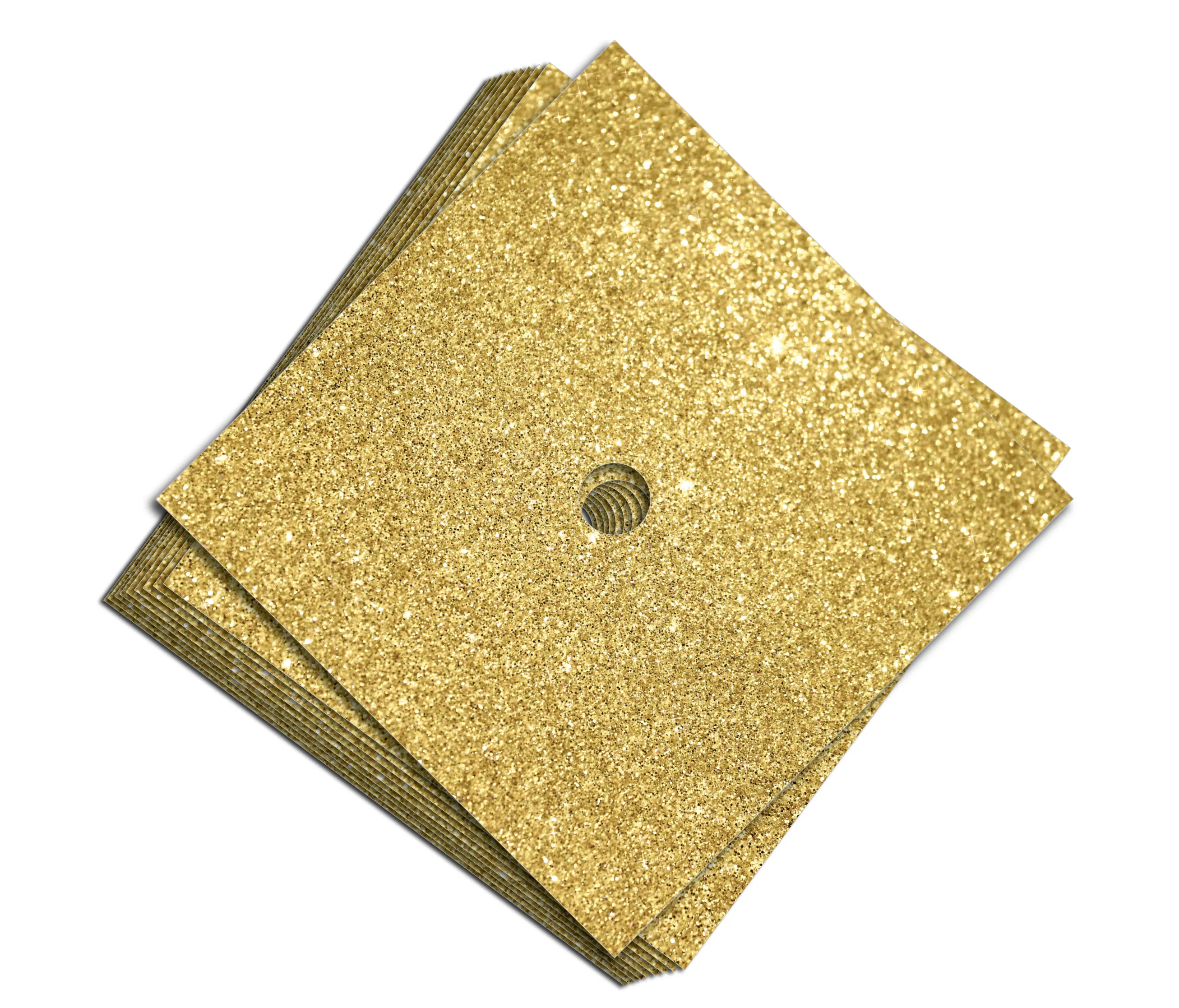Glitter Heavyweight Premium Construction Card Stock for Grad Caps, 5 Sheets, DIY Grad Cap Decorations