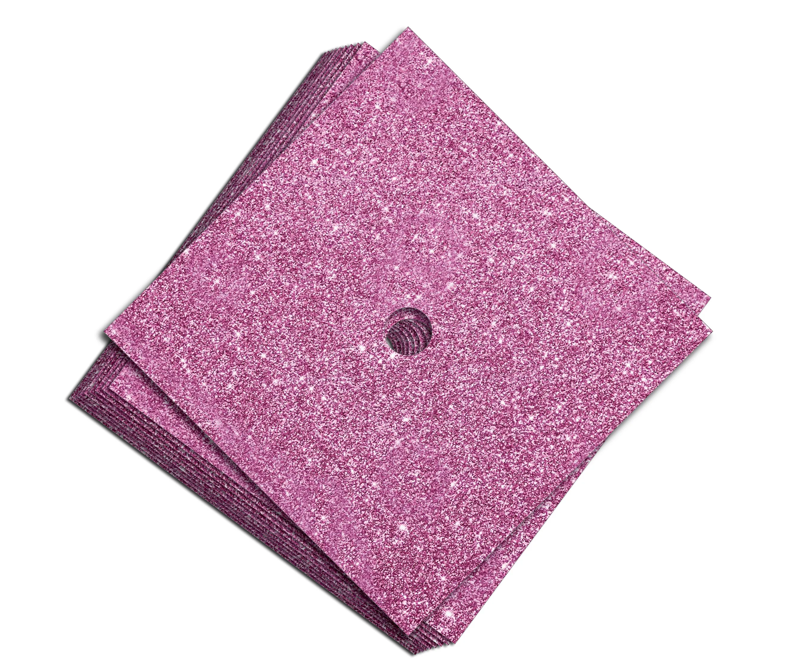 Glitter Heavyweight Premium Construction Card Stock for Grad Caps, 5 Sheets, DIY Grad Cap Decorations