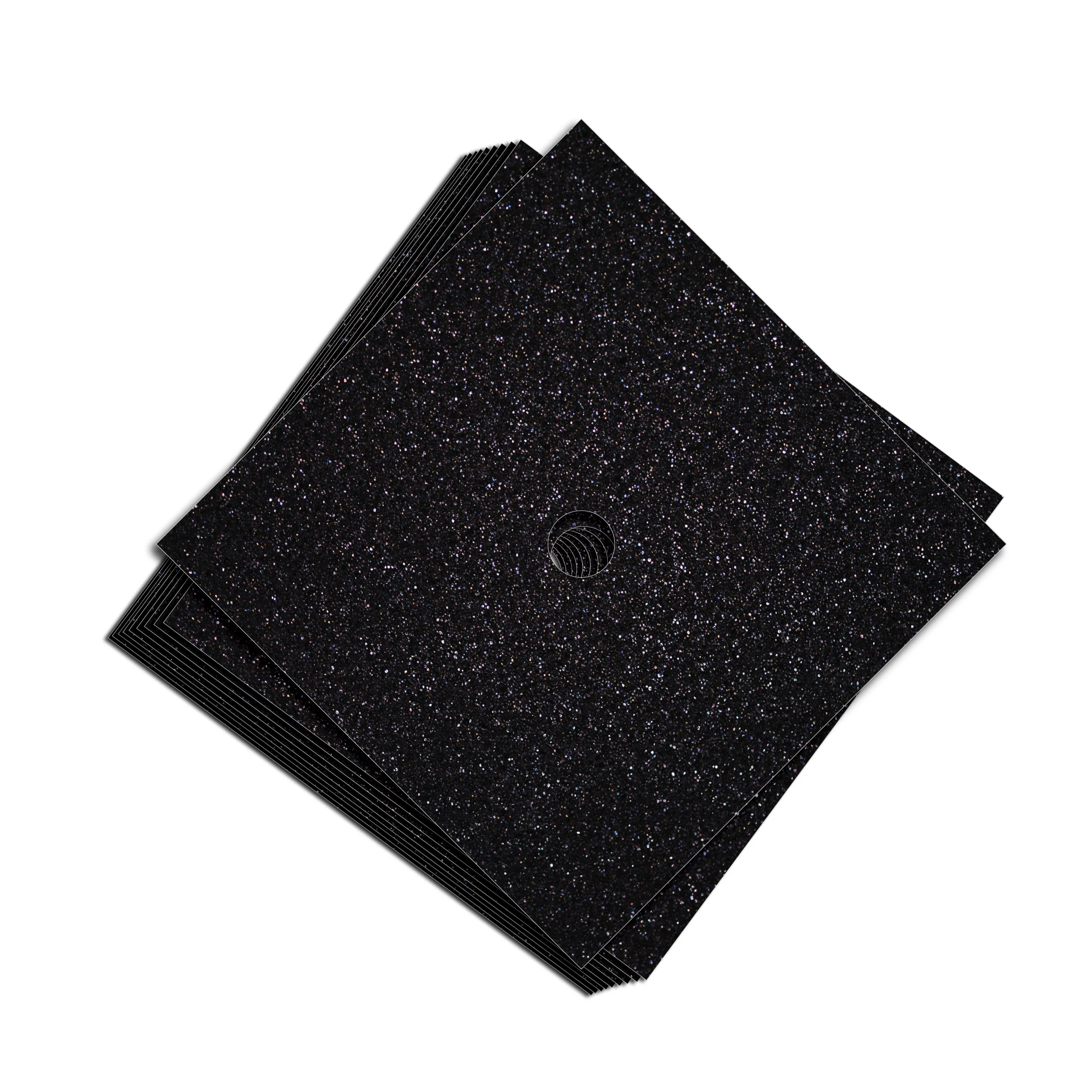 Glitter Heavyweight Premium Construction Card Stock for Grad Caps, 5 Sheets, DIY Grad Cap Decorations