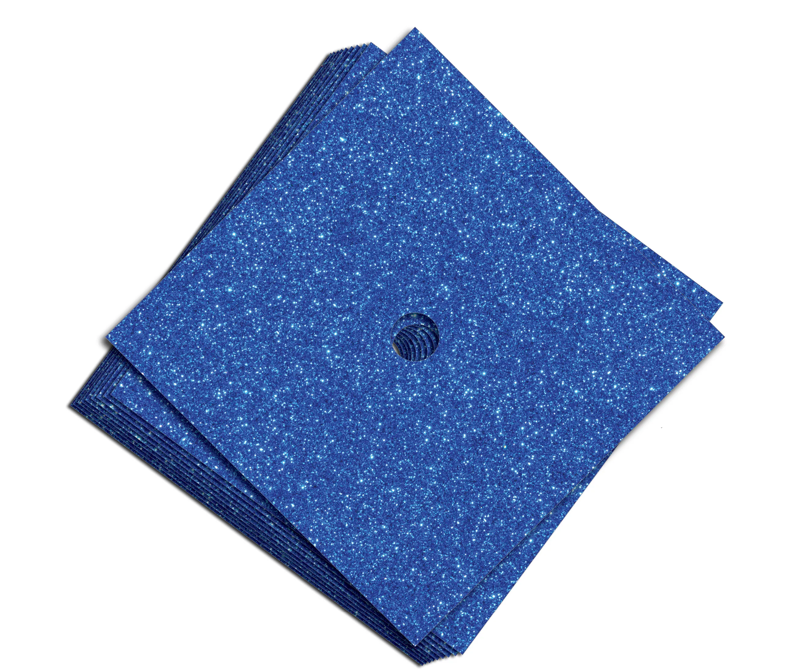 Glitter Heavyweight Premium Construction Card Stock for Grad Caps, 5 Sheets, DIY Grad Cap Decorations