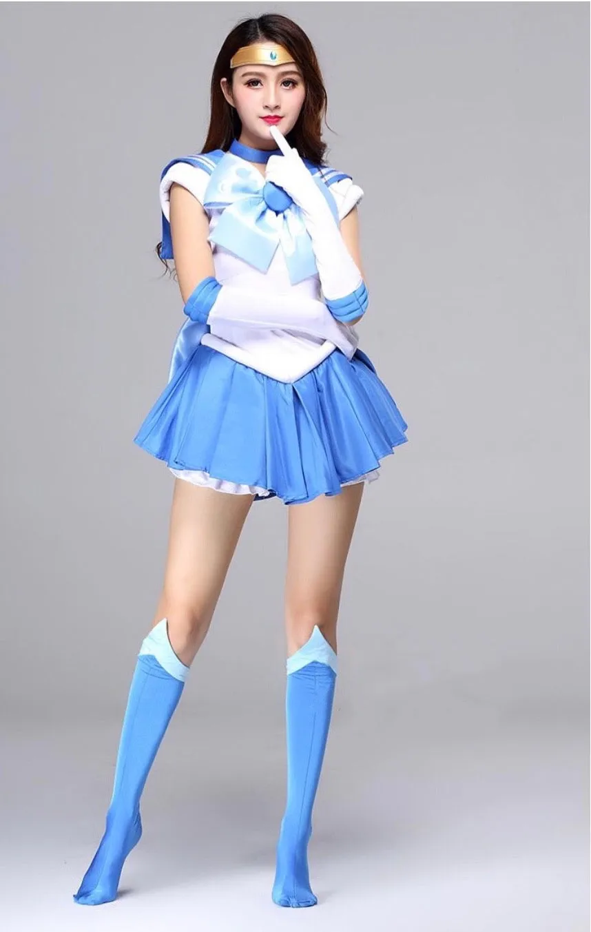 Halloween Sailor Mercury Costume Sailor Moon Crystal