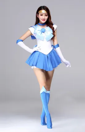 Halloween Sailor Mercury Costume Sailor Moon Crystal