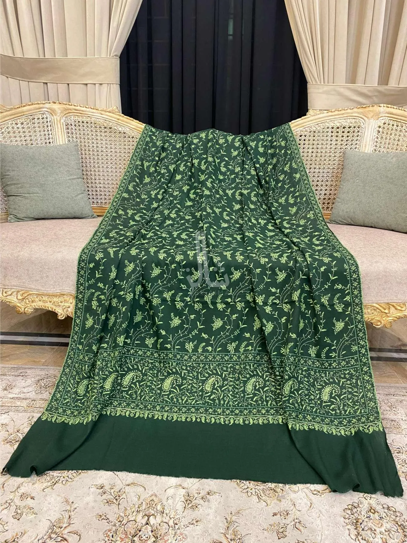 Intricate Needle Jaal - Shawl