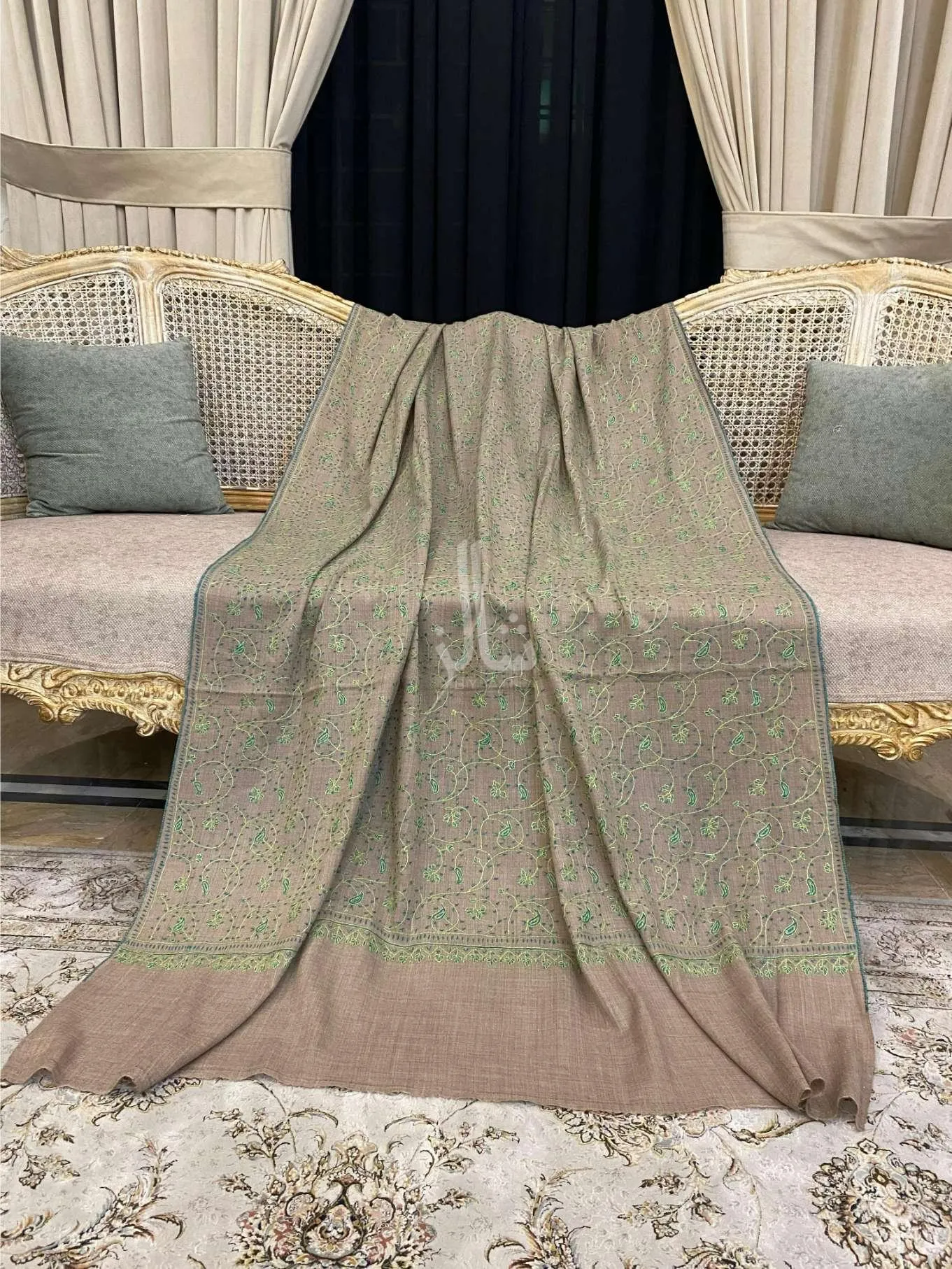 Light Needle Work Jaal - Shawl