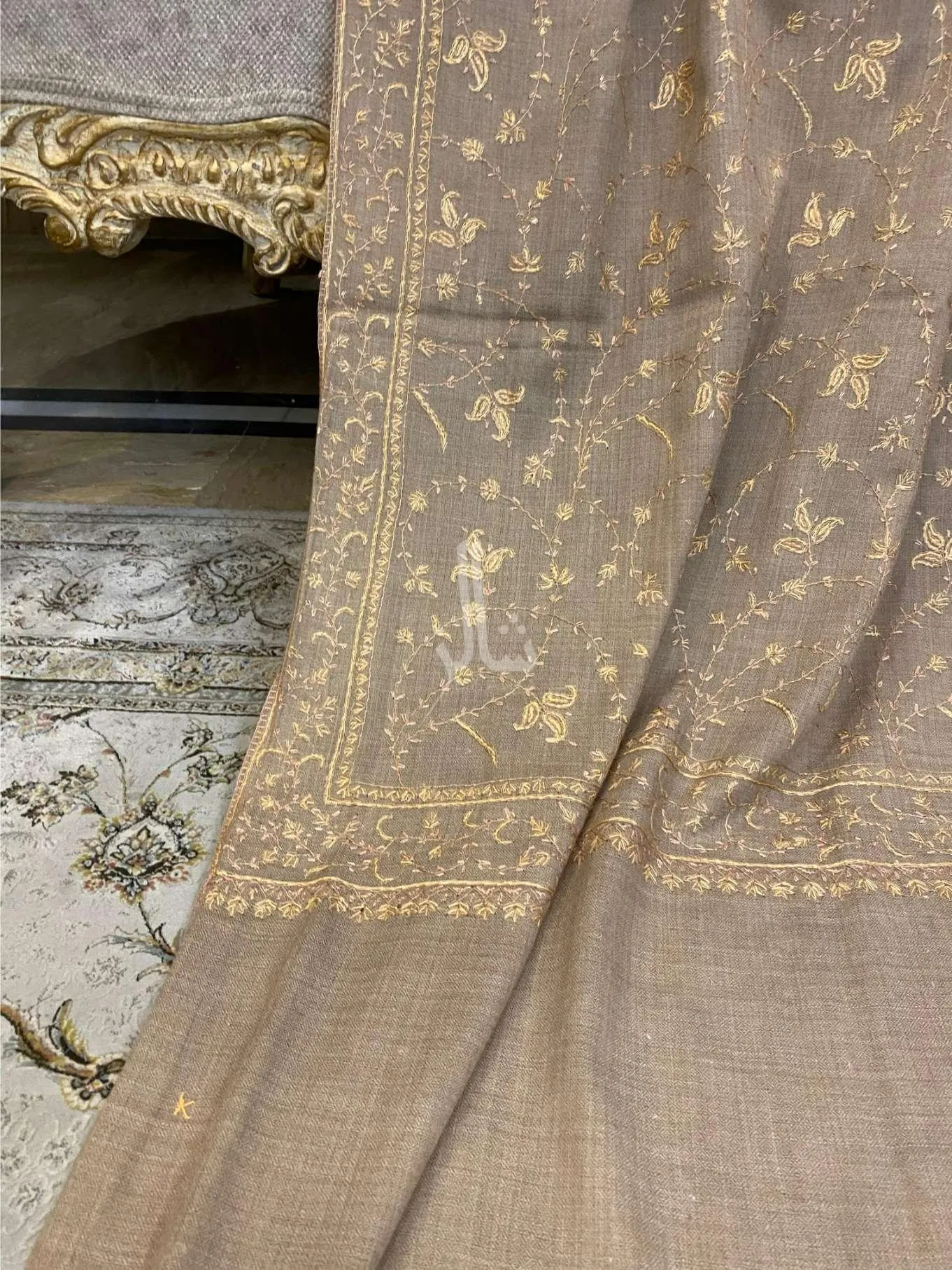 Light Needle Work Jaal - Shawl