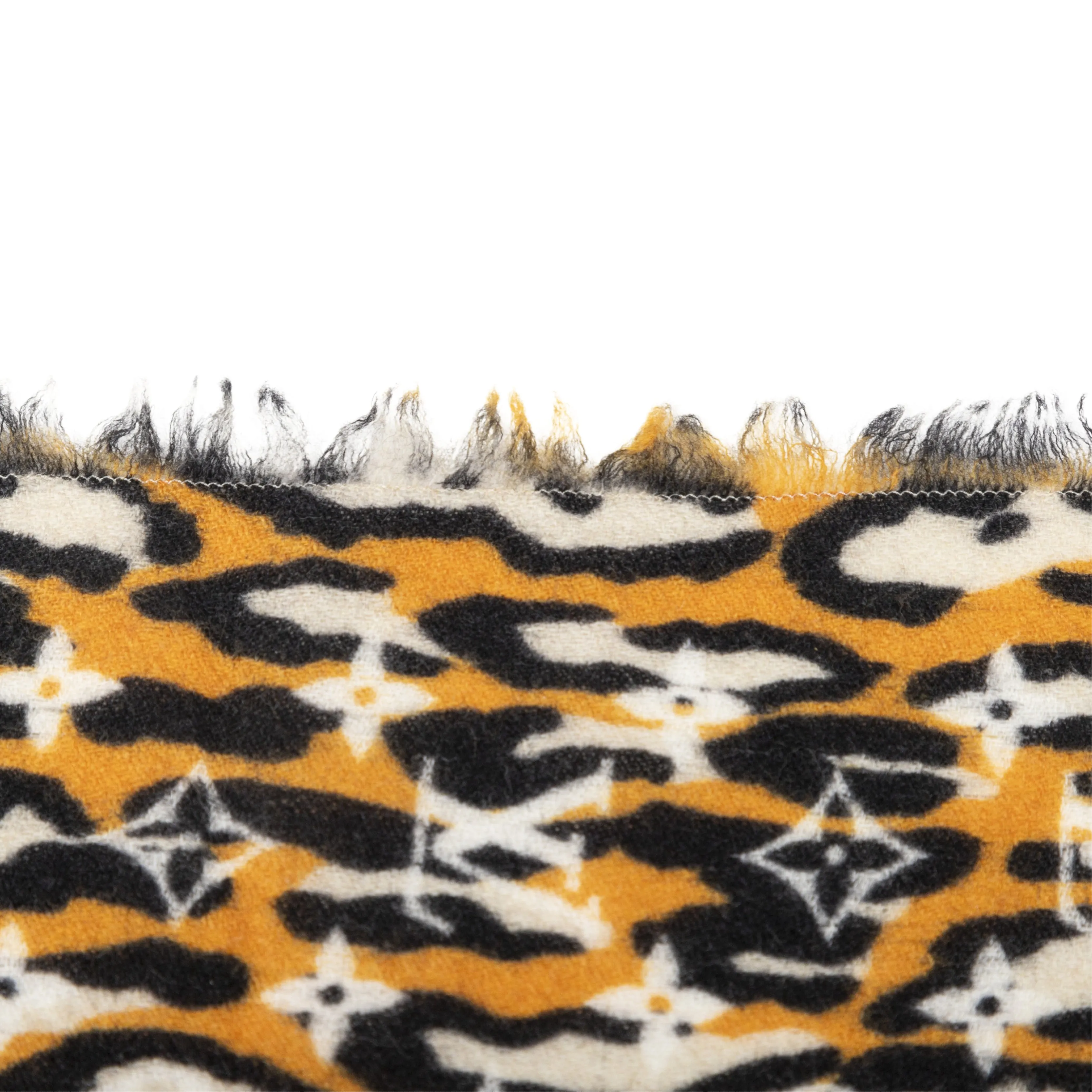 Louis Vuitton Monogram Jungle Print Scarf - '10s