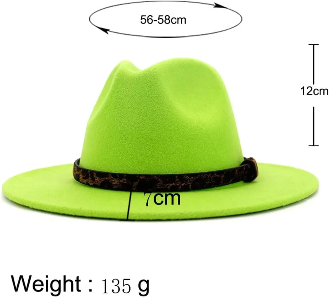 Men's Casual Jazz Hats for Men Women Wide Brim Fedora Hat Vintage Panama Jazz Caps