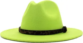 Men's Casual Jazz Hats for Men Women Wide Brim Fedora Hat Vintage Panama Jazz Caps