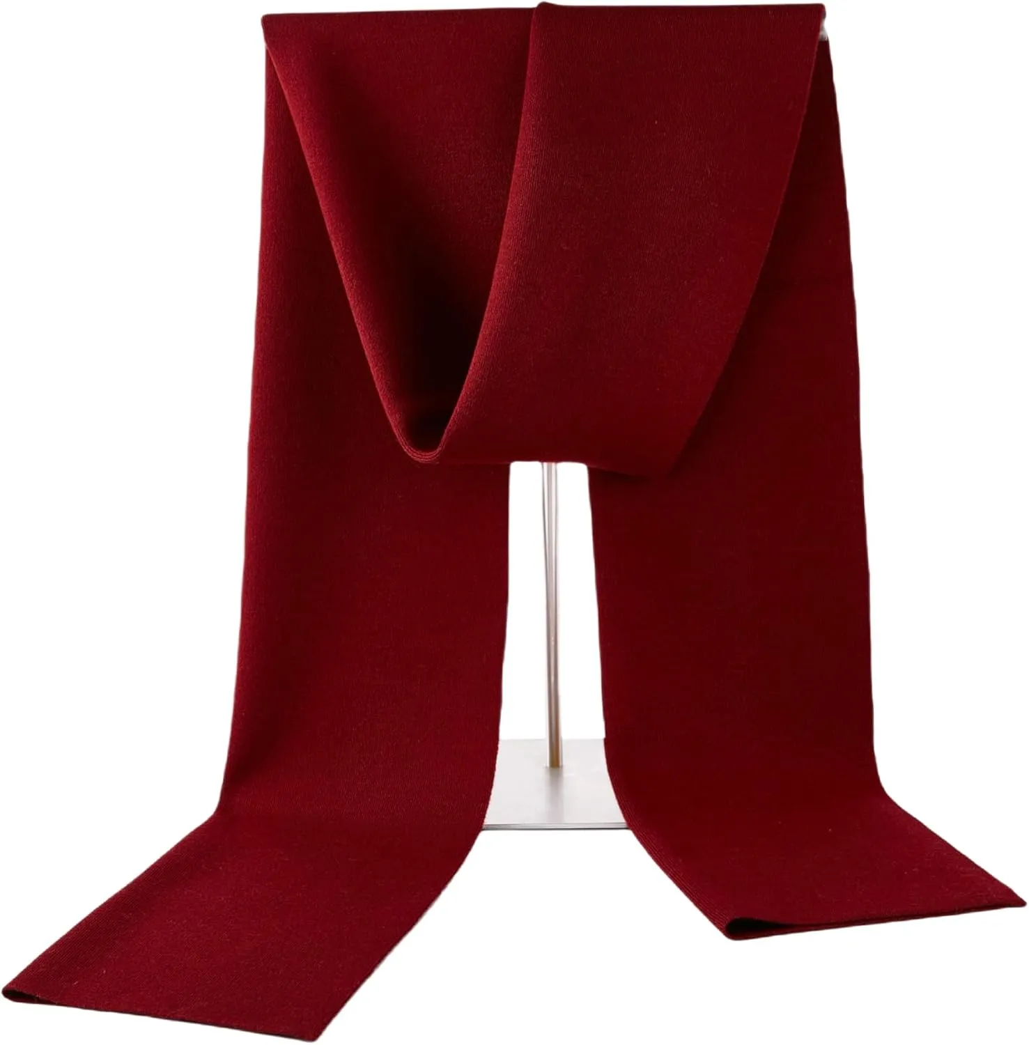 Mens Winter Scarf Soft Warm Long Cashmere Scarf Long Stylish Solid Color Scarves for Men