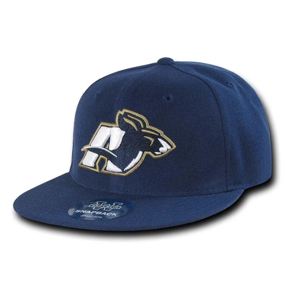 NCAA Akron University Zips Freshmen 6 Panel Snapback Baseball Caps Hats Navy