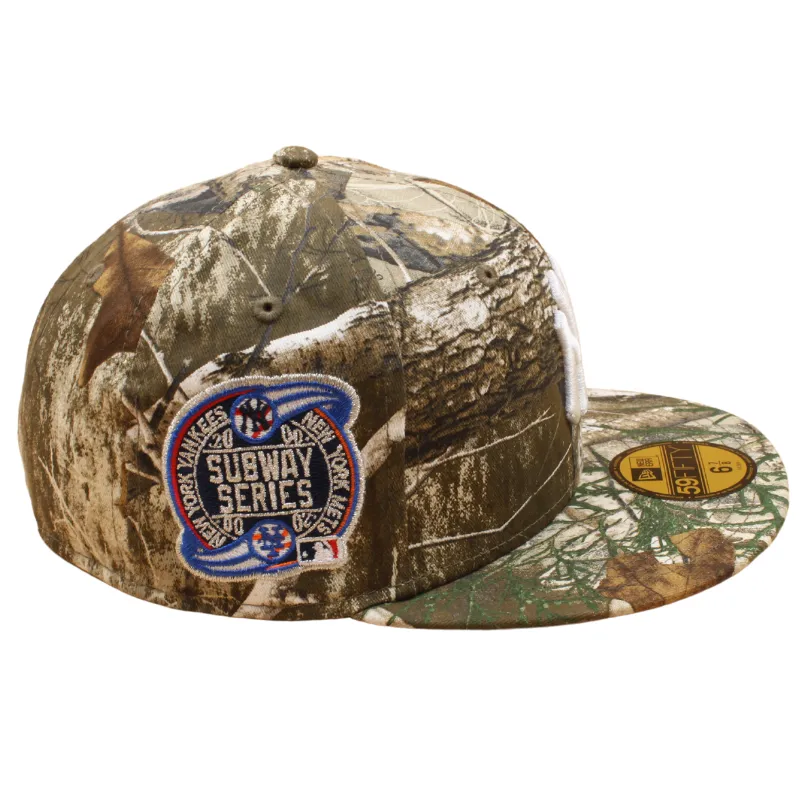 New Era - 59fifty Fitted Cap - New York Yankees - Subway Seriess- Real Tree Camo