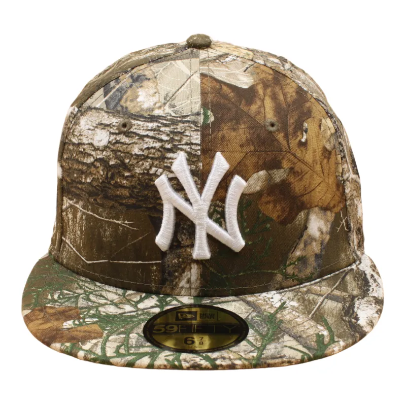New Era - 59fifty Fitted Cap - New York Yankees - Subway Seriess- Real Tree Camo