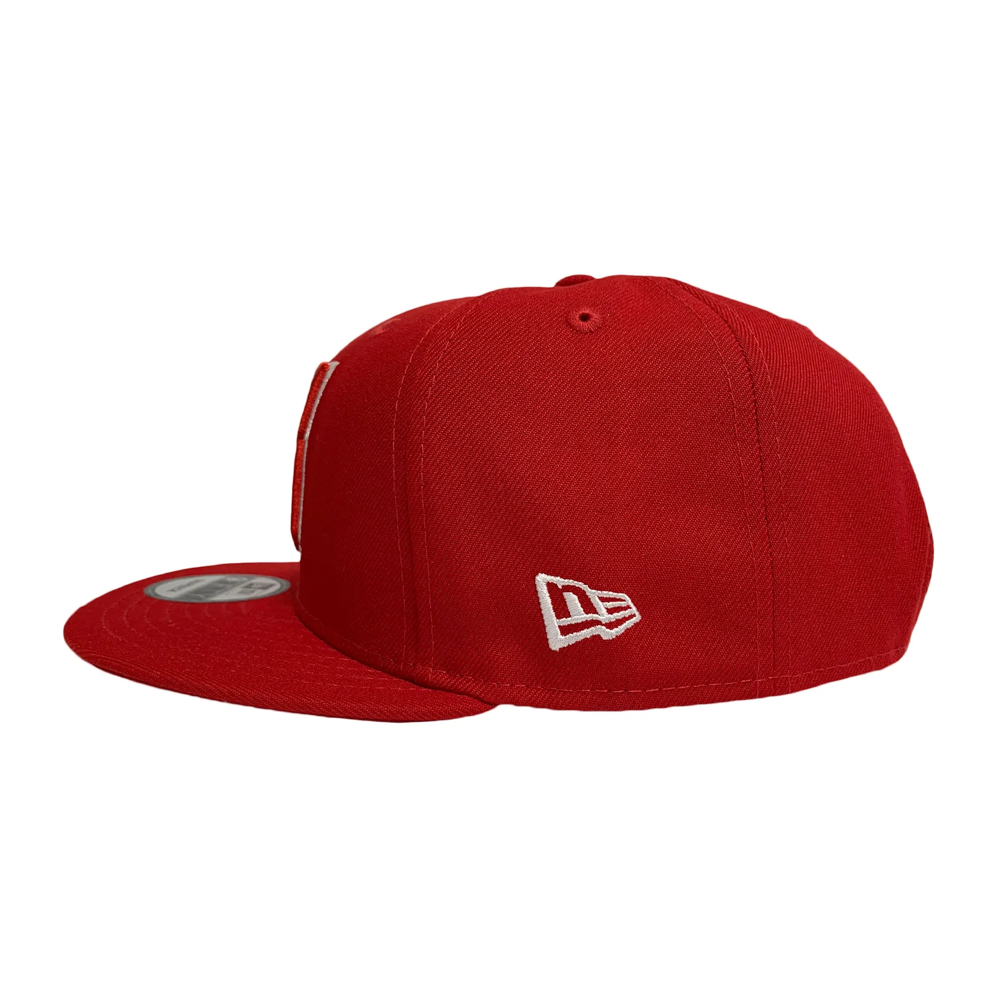 New Era 9FIFTY Transformers Autobot Logo Snapback Hat Cap Red