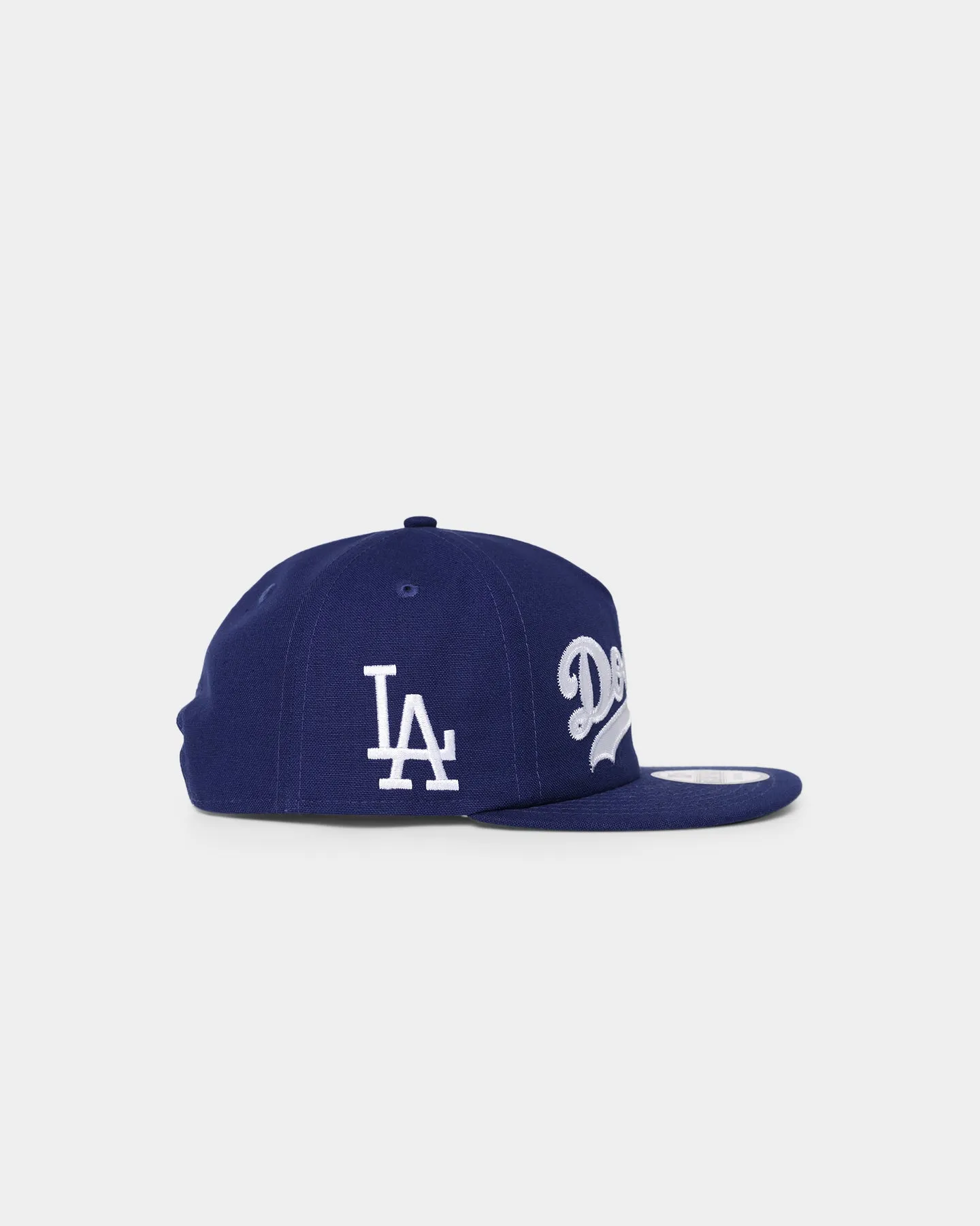New Era Los Angeles Dodgers Script Appliqué Golfer Snapback Original Team Colours