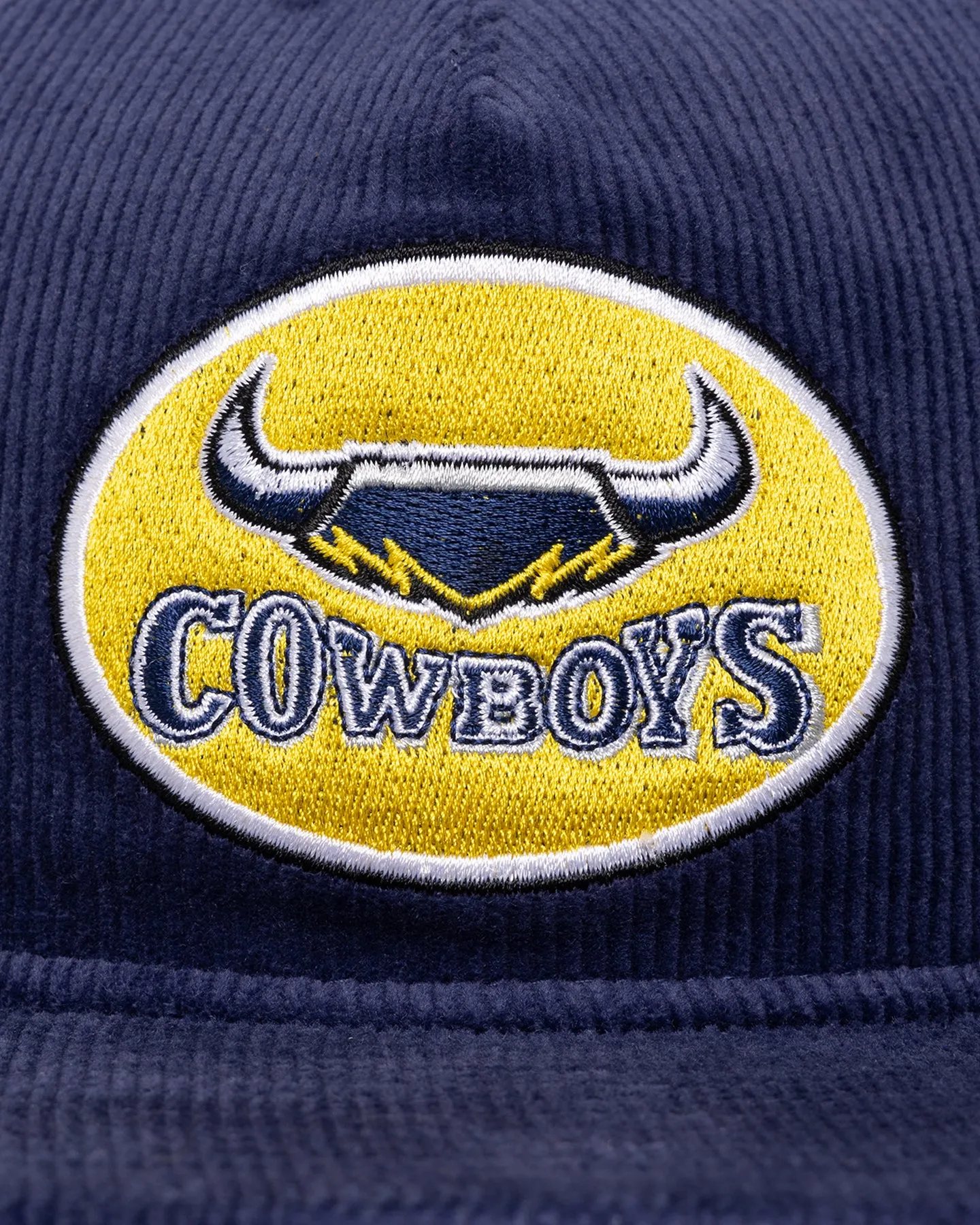 New Era North Queensland Cowboys 'NRL Retro Logo' Golfer Snapback OTC