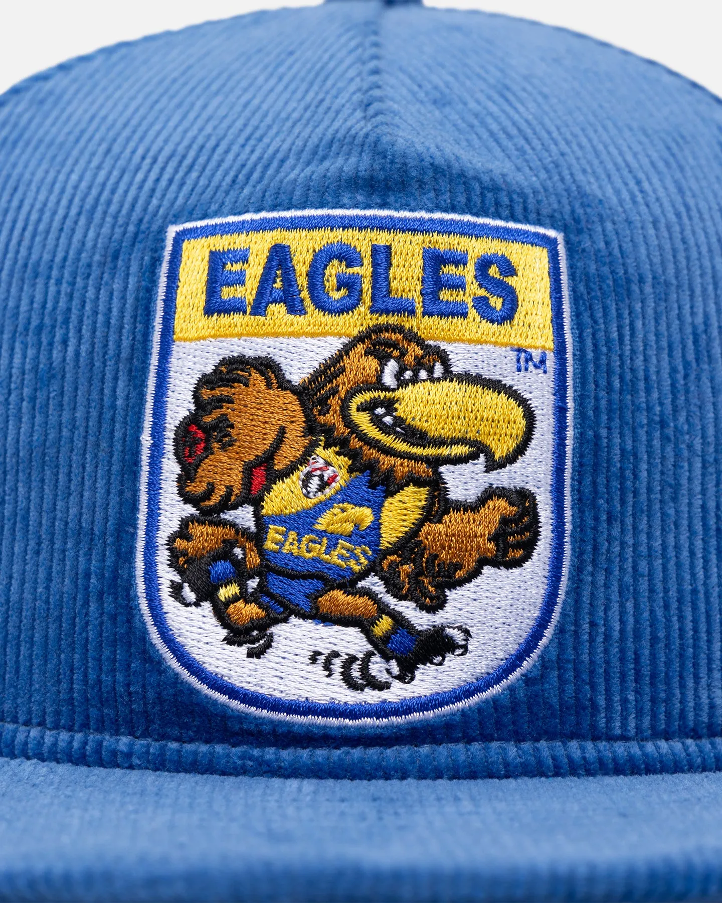 New Era West Coast Eagles Golfer Snapback Heather Blue