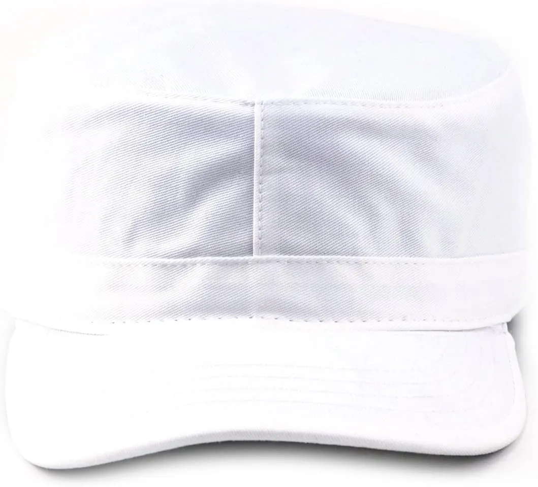 NYFASHION101 Fashionable Solid Color Unisex Fitted Army Military Cadet Cap
