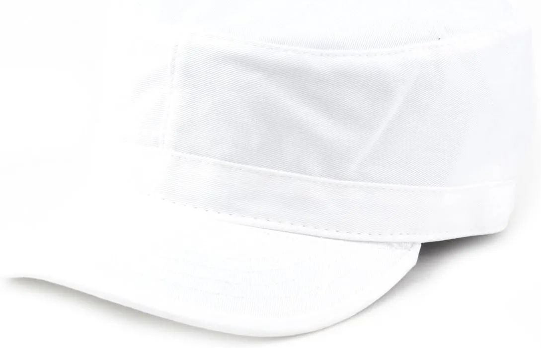NYFASHION101 Fashionable Solid Color Unisex Fitted Army Military Cadet Cap