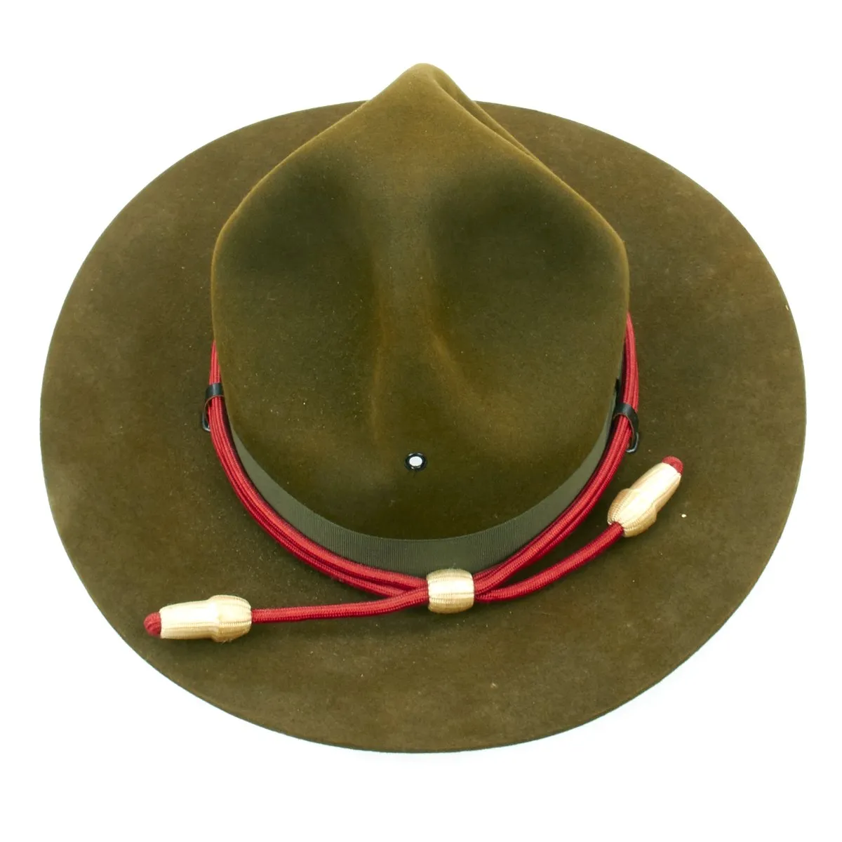 Original U.S. WWII Artillery Officer M1911 Campaign Hat in Excellent Condition