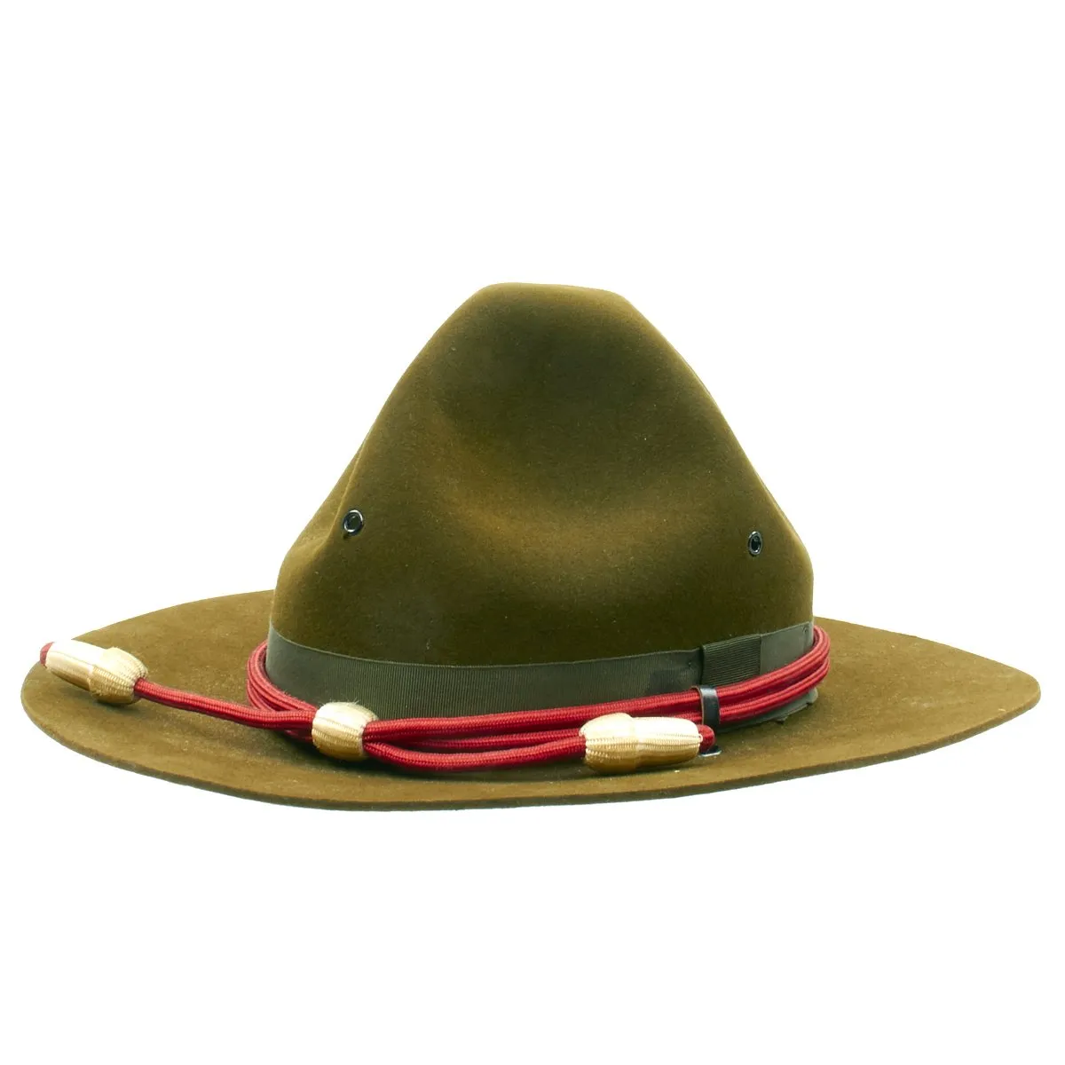 Original U.S. WWII Artillery Officer M1911 Campaign Hat in Excellent Condition