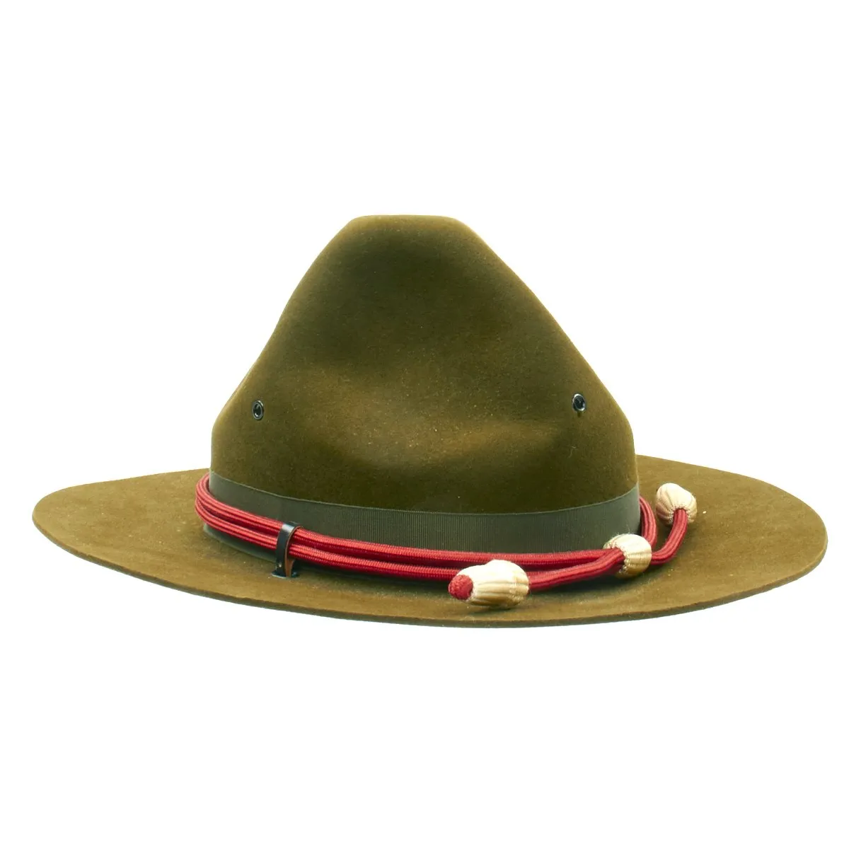 Original U.S. WWII Artillery Officer M1911 Campaign Hat in Excellent Condition