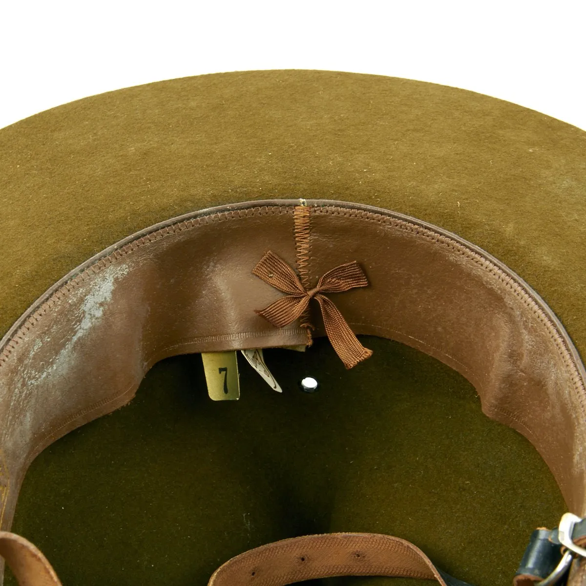 Original U.S. WWII Artillery Officer M1911 Campaign Hat in Excellent Condition