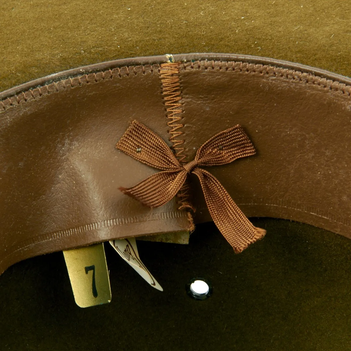 Original U.S. WWII Artillery Officer M1911 Campaign Hat in Excellent Condition